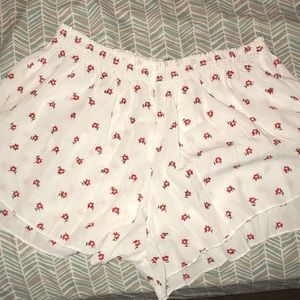 Flowered shorts